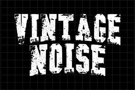 Vintage Noise Font